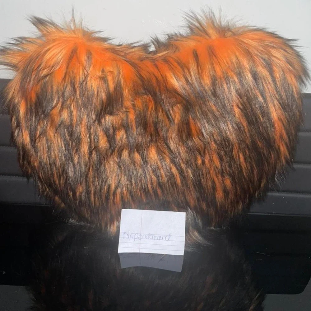 Orange Nayr Heart Bag - Picture 1 of 5